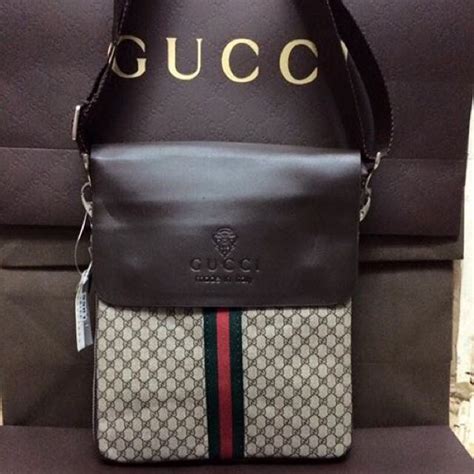 gucci bags fake mens|gucci sling bag for men.